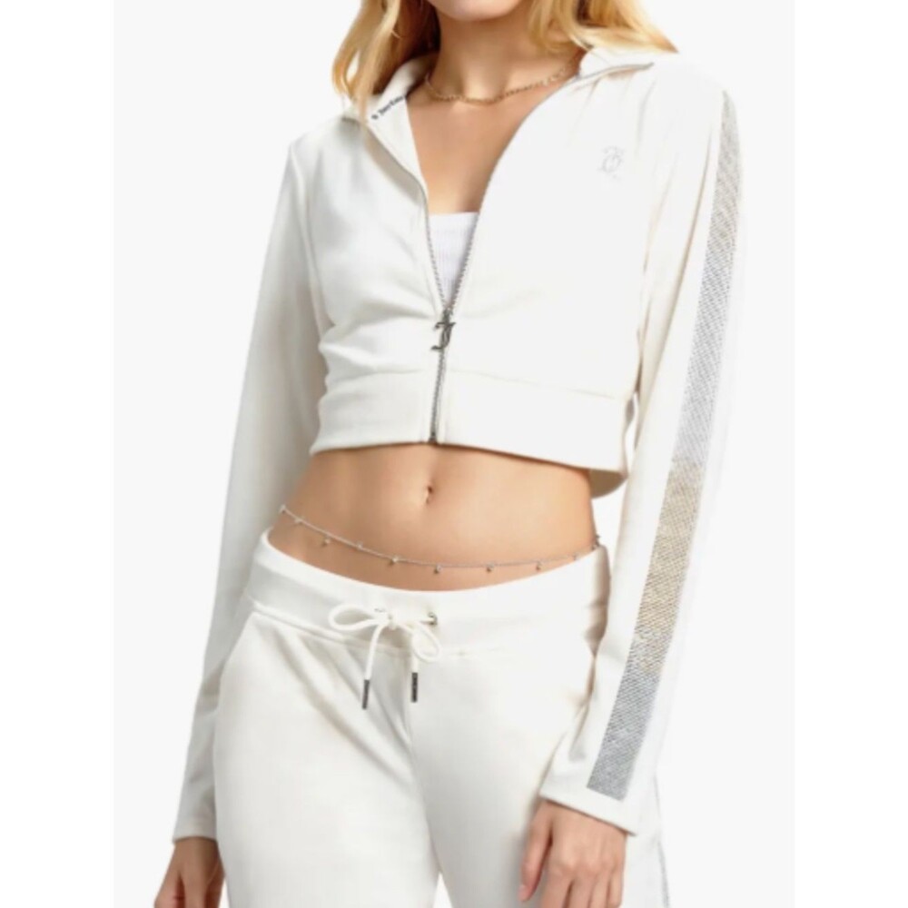 Juicy Couture Crop Track Jacket size XL